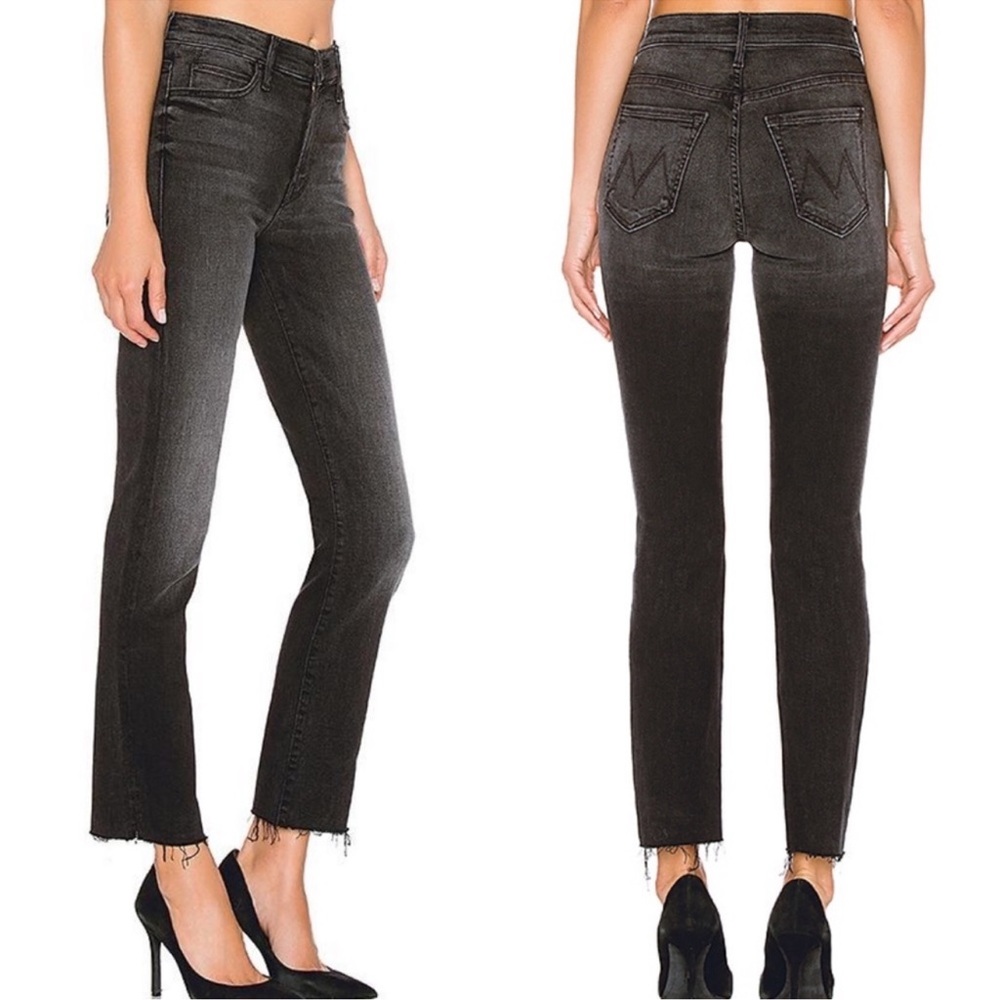 Mother Denim Rascal Ankle Snippet, Night Hawk (Fa… - image 7